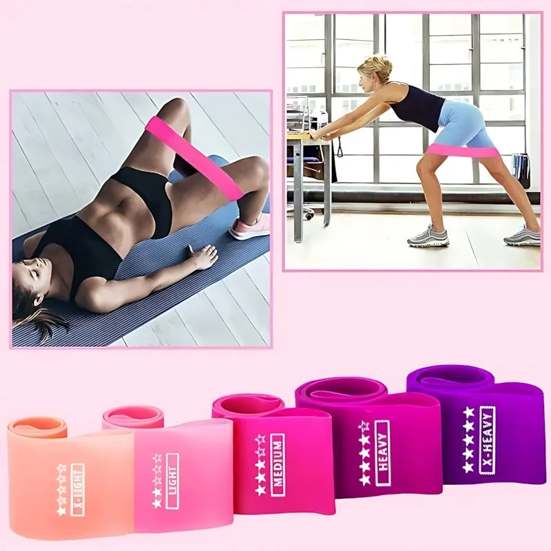 Portable Resistance Band (Loop) - Glute Squats, Leg & Arm Slimming, Gym & Yoga Use