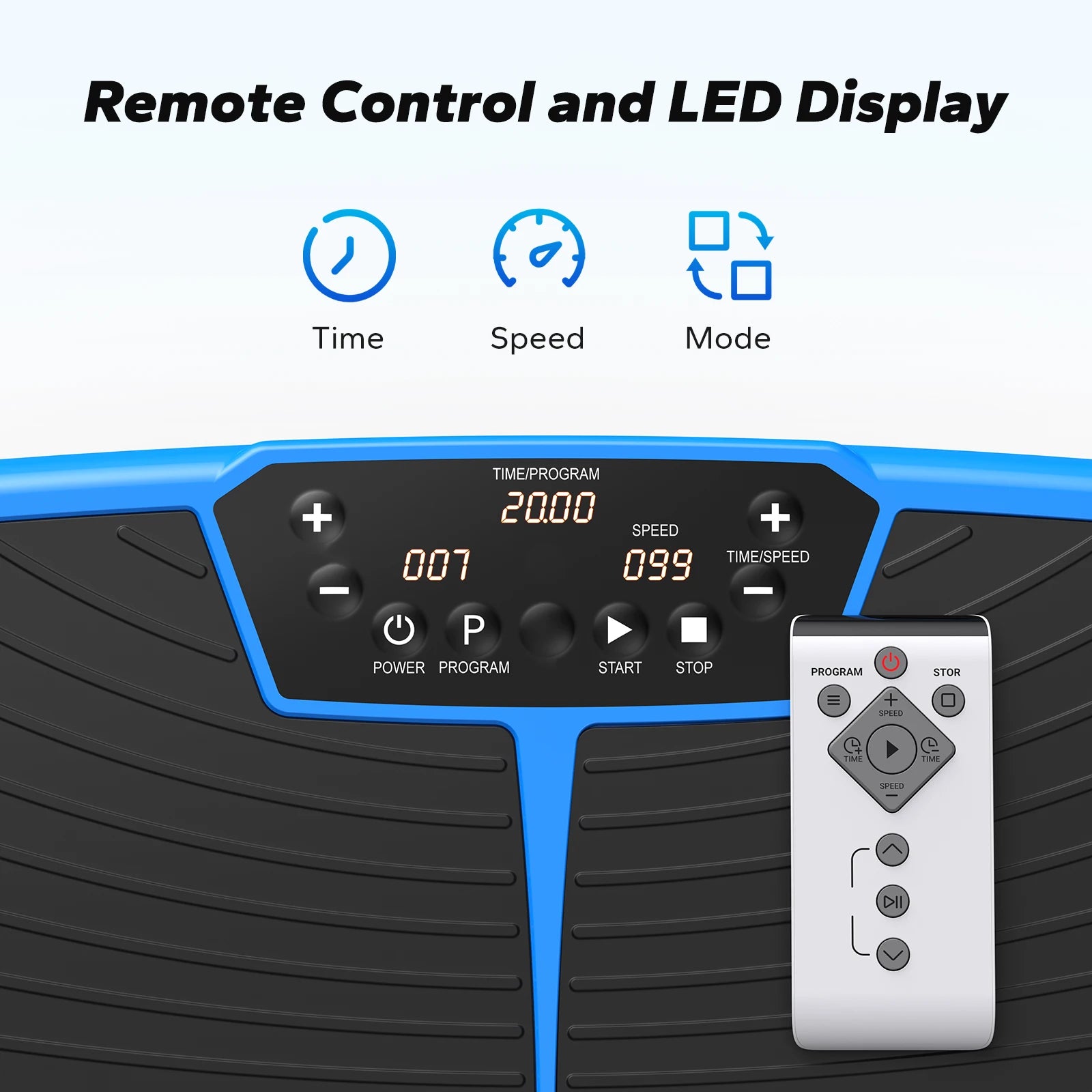 EMS Vibration Plate Exercise Machine for Lymphatic Drainage, Relieve Pain, Help Sleep, Fat Burning