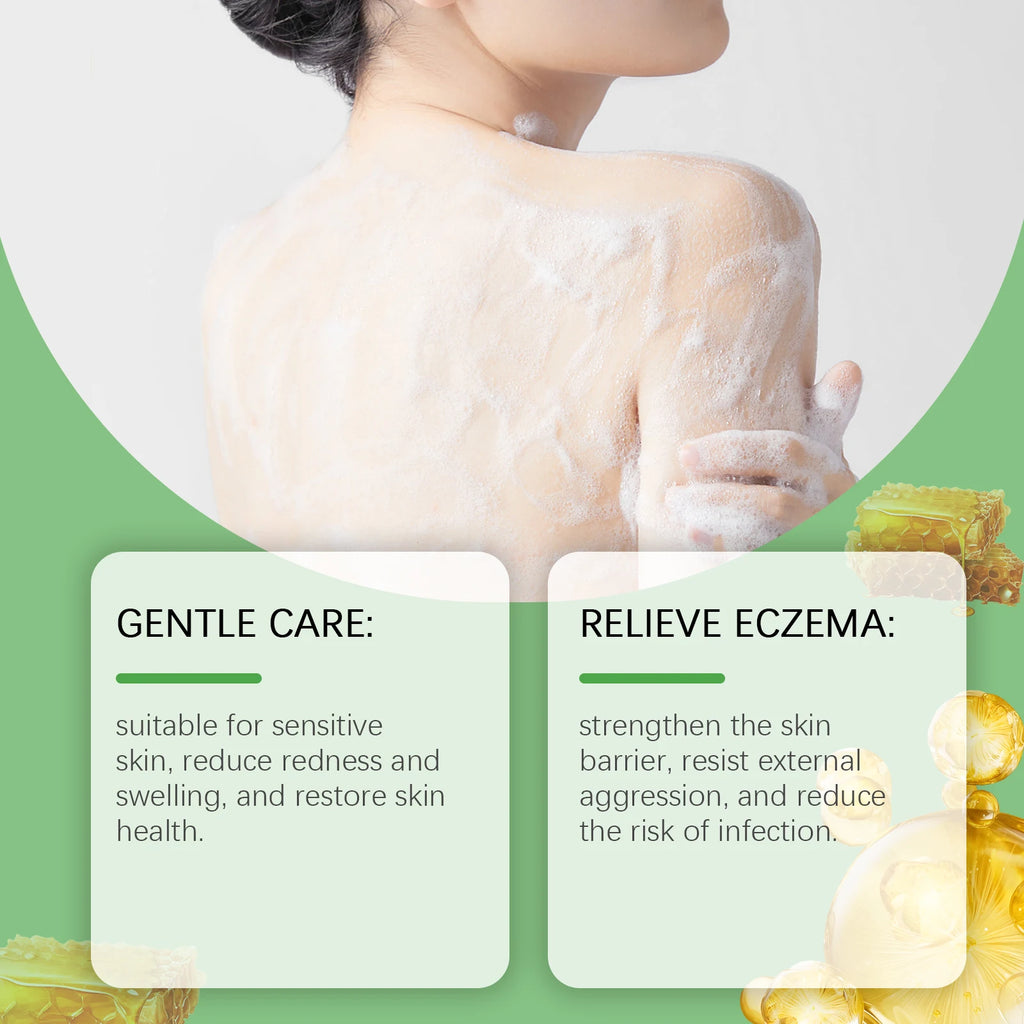 Oceaura Pure Pine Tar Body Soap Bar Daily Cleaning Moisturizing Strengthen Skin Barrier