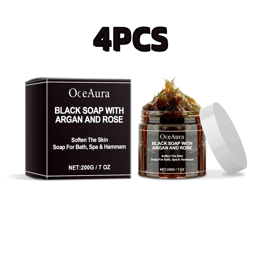 Oceaura Bath Cleansing Soap Softening Skin, Body Odor Control, Exfoliate Body Care Soap 200g