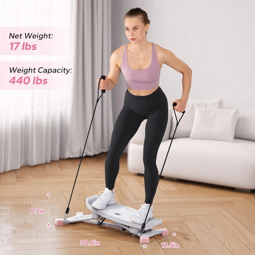 MERACH Ski Machine Simulated Training Machine, Leg Exercise, Cardio, Full Body Aerobic Exercise Equipment