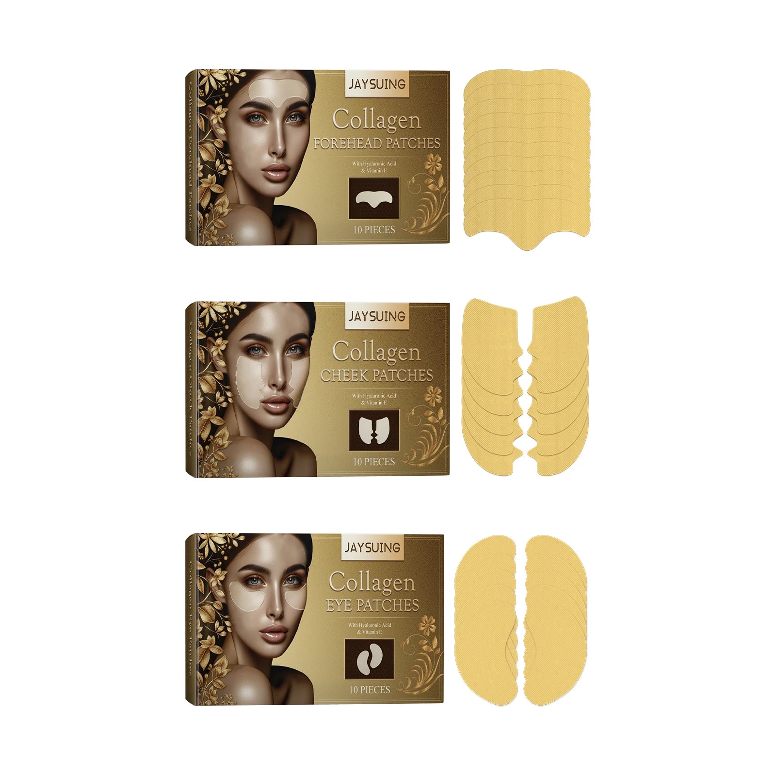 Moisturizing Anti Wrinkle Treatment, Collagen Face Patches