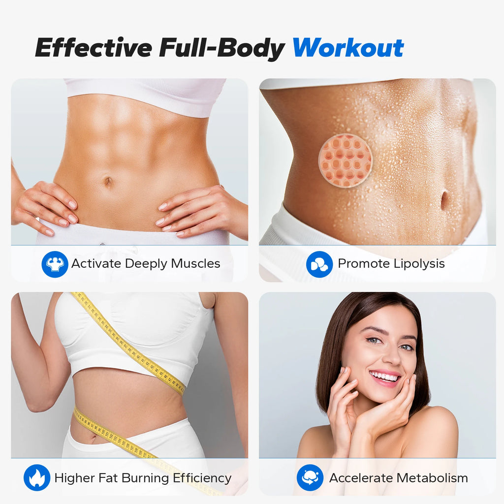 MERACH Vibration Plate Exercise Machine for Lymphatic Drainage, Relieve Pain, Help Sleep, Fat Burning.