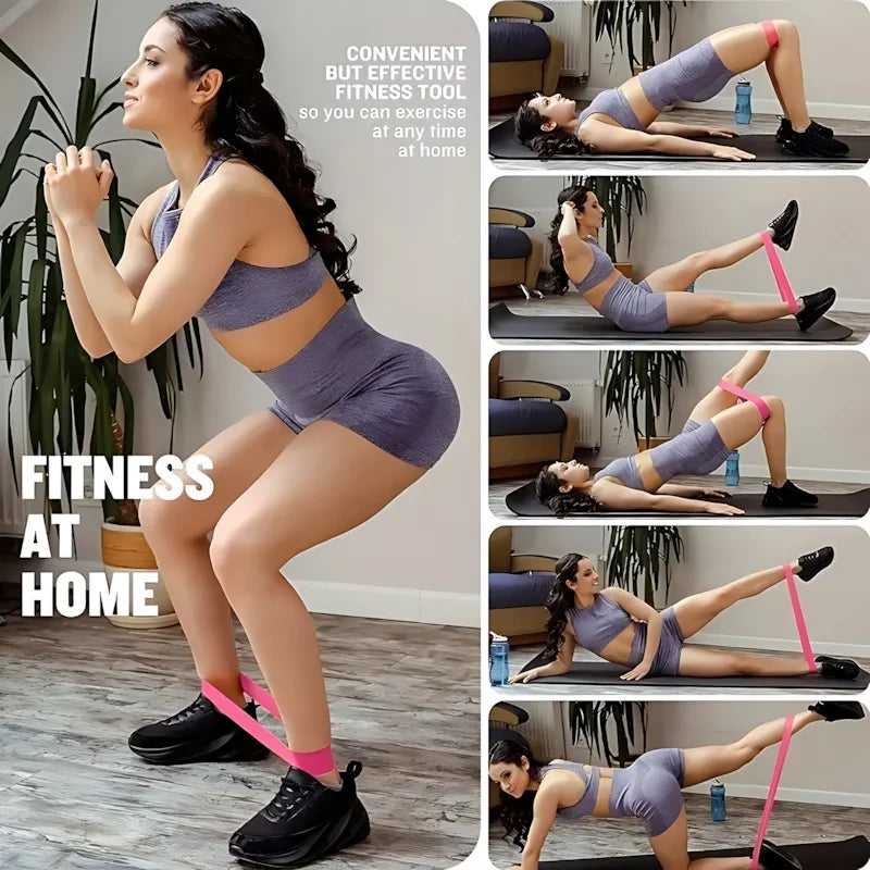 Portable Resistance Band (Loop) - Glute Squats, Leg & Arm Slimming, Gym & Yoga Use