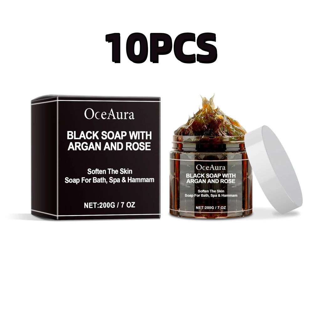 Oceaura Bath Cleansing Soap Softening Skin, Body Odor Control, Exfoliate Body Care Soap 200g