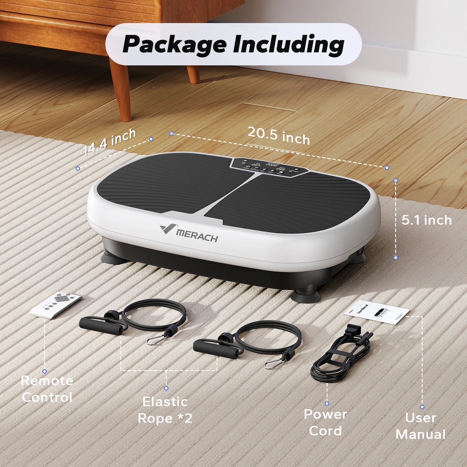EMS Vibration Plate Exercise Machine for Lymphatic Drainage, Relieve Pain, Help Sleep, Fat Burning