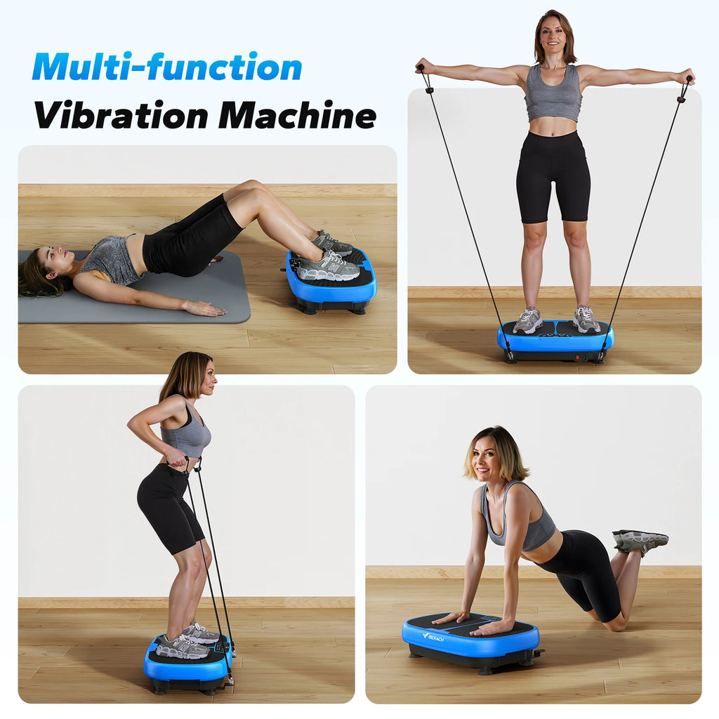 EMS Vibration Plate Exercise Machine for Lymphatic Drainage, Relieve Pain, Help Sleep, Fat Burning