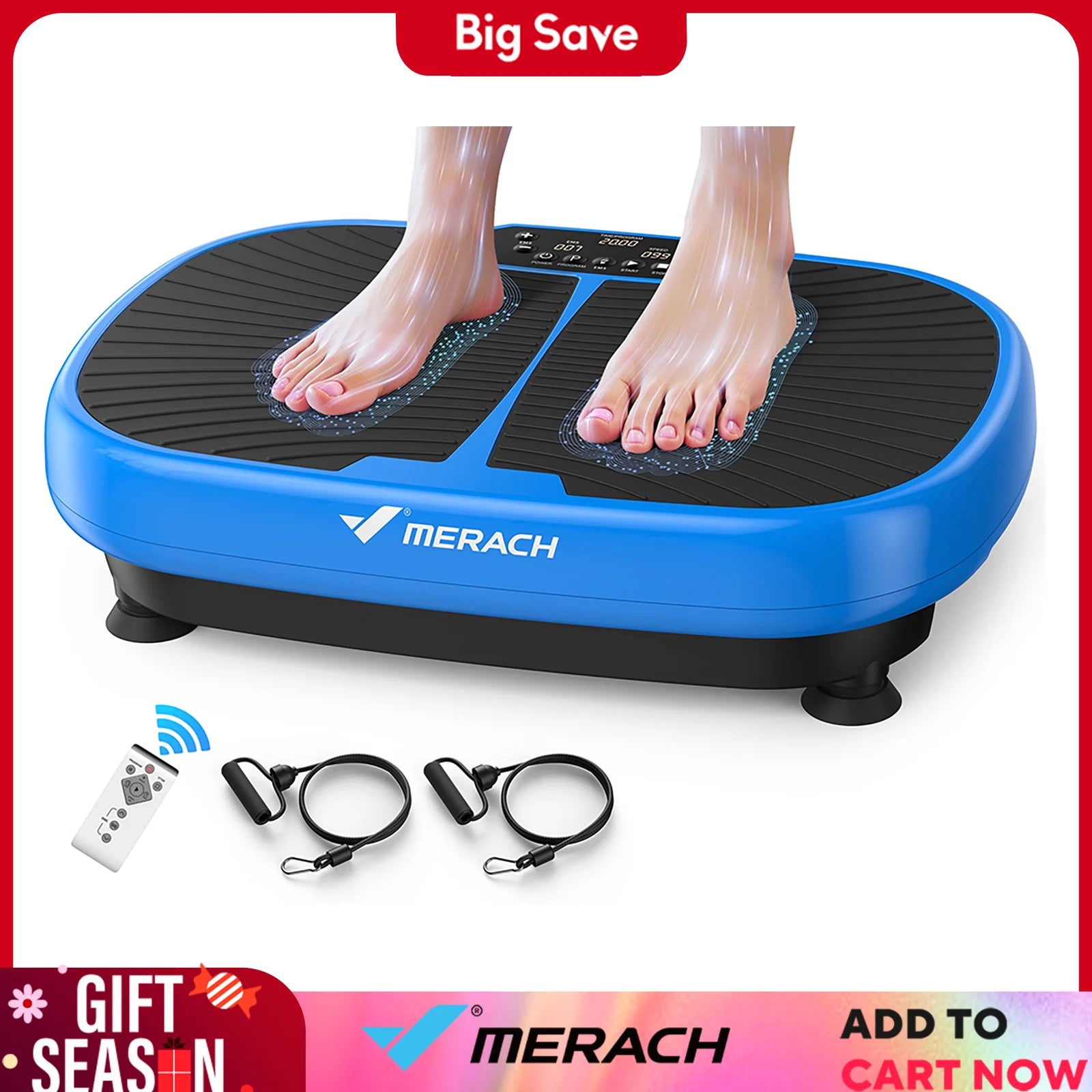 EMS Vibration Plate Exercise Machine for Lymphatic Drainage, Relieve Pain, Help Sleep, Fat Burning