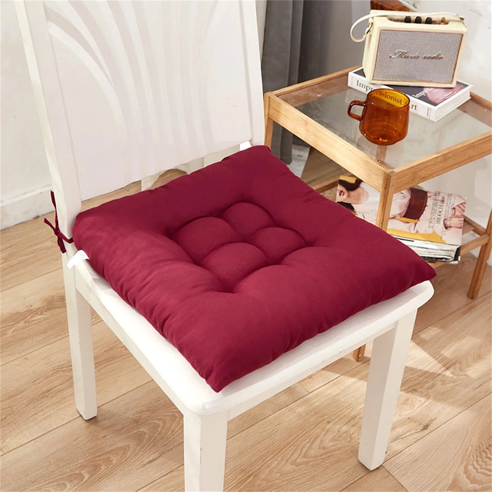 40x40cm Home Decor Square Meditation Seat Pillow, Yoga Living