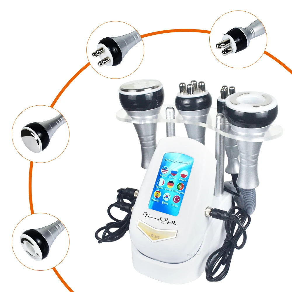 4IN1 Body Slimming Machine Massager, Skin Tighten, Face Lifting Suction With Gel