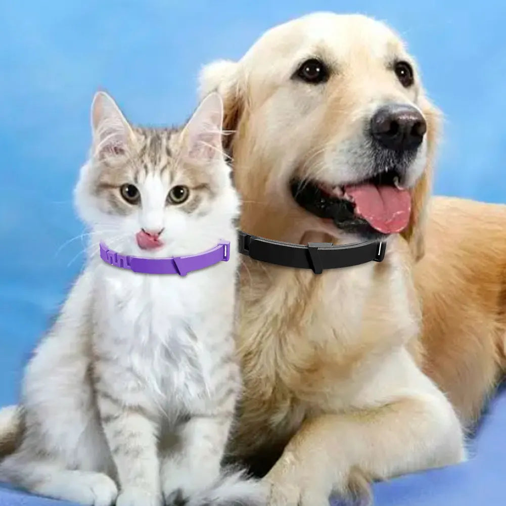 3/4 Pack Pet Calming Collar Stress and Anxiety Relief Pheromone Collar Adjustable