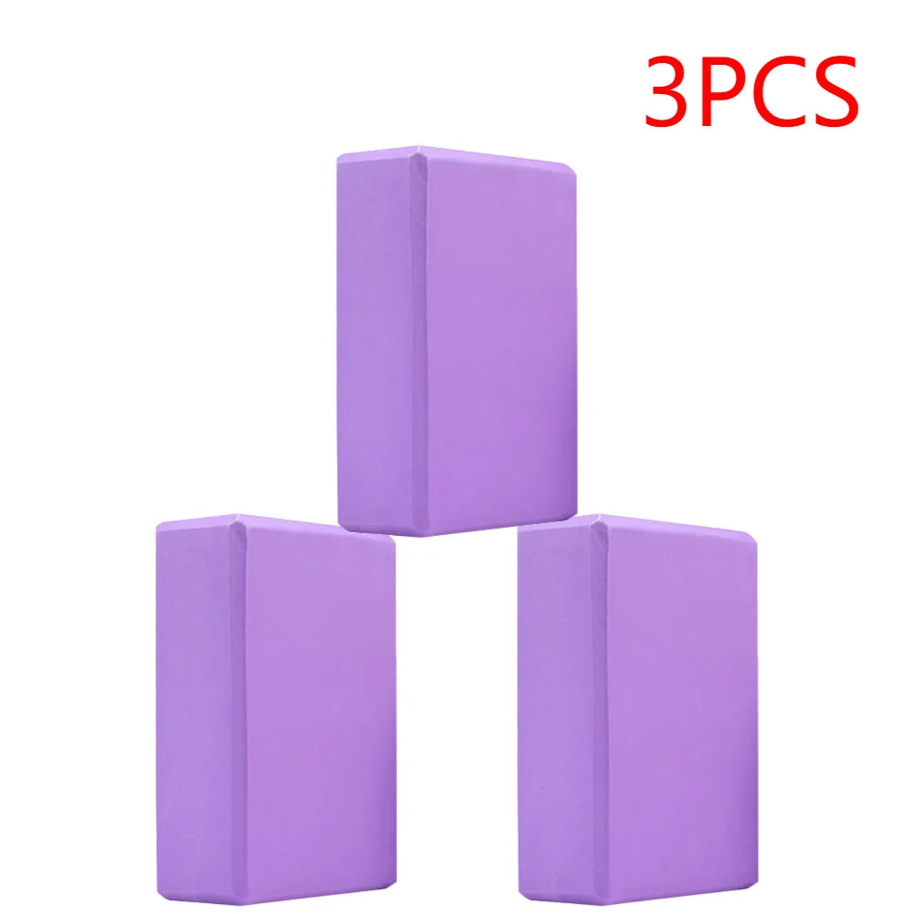 2-5PCS EVA Yoga Block Moisture-Proof, High Density, Body Shaping and for Meditation
