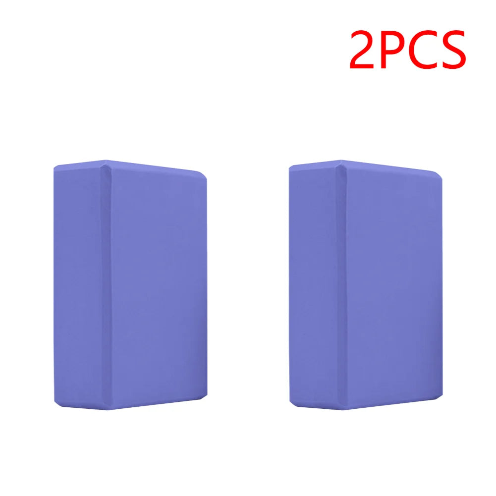 2-5PCS EVA Yoga Block Moisture-Proof, High Density, Body Shaping and for Meditation