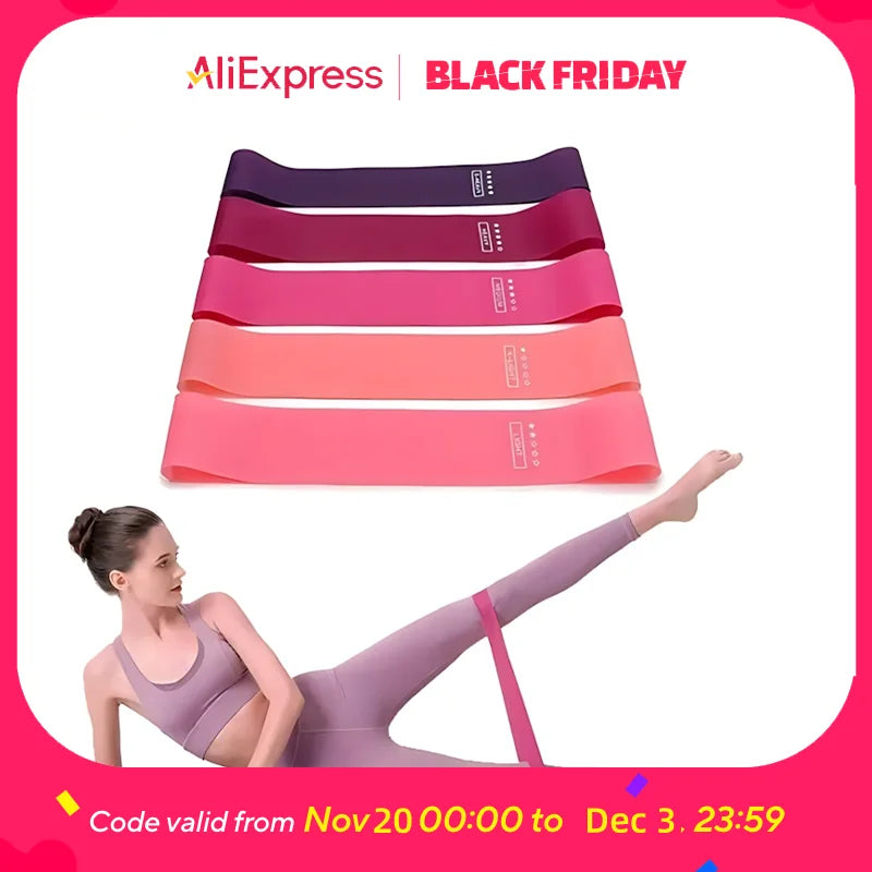 Portable Resistance Band (Loop) - Glute Squats, Leg & Arm Slimming, Gym & Yoga Use