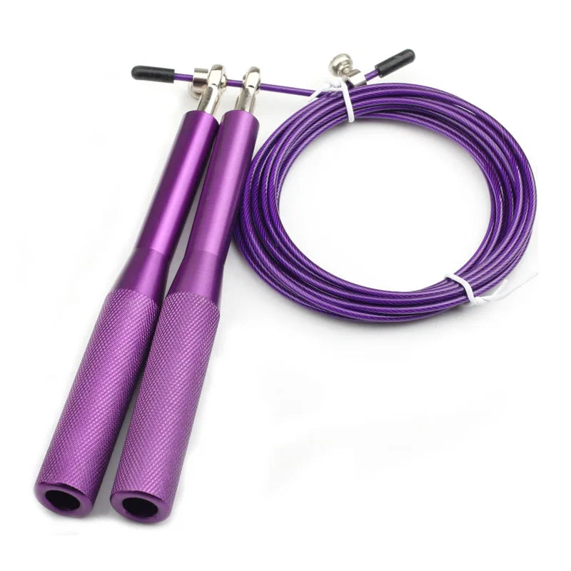 New Fitness Jump Ropes Crossfit Heavy Steel Wire for Training and Exercise