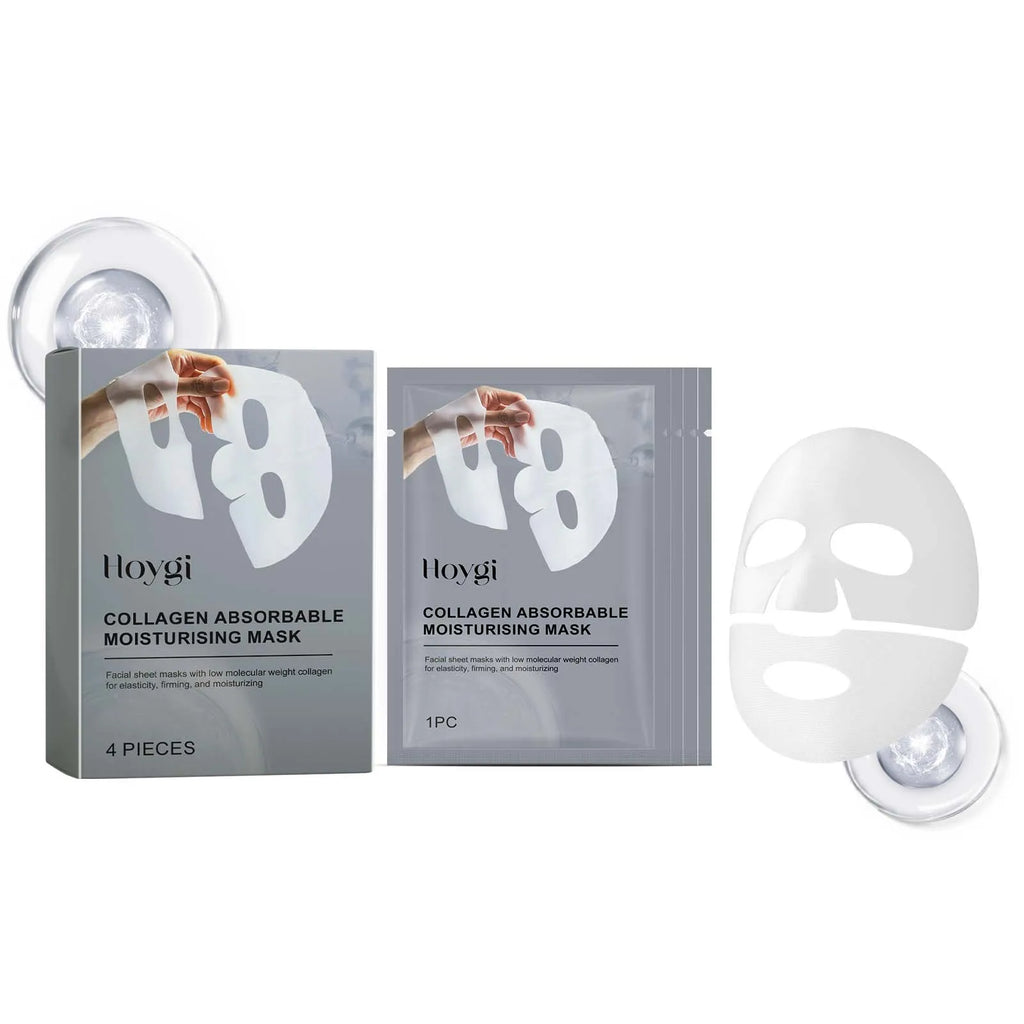 Collagen Absorbable Moisturizing Mask Overnight Lifting, Wrinkle Smoothing, Hydrating Facial Mask