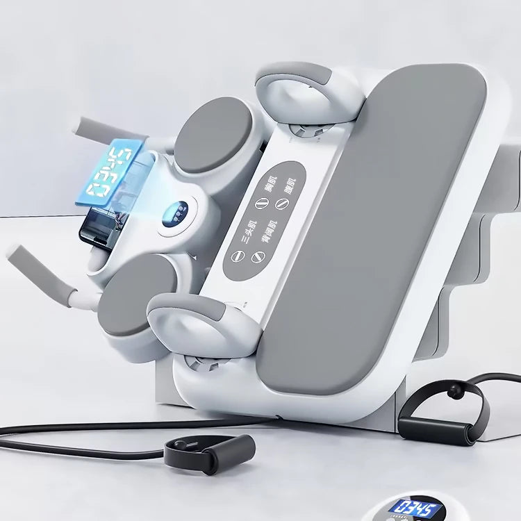 Pilates Board, 6 in 1 Multifunctional Equipment, Foldable Pilates Reformer Board