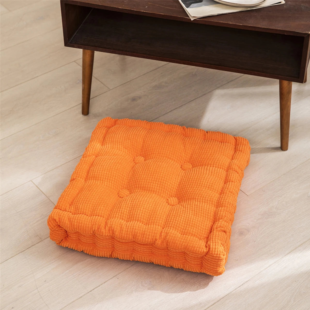 1 PC Degrees of Comfort Meditation Floor Pillow, Square Large Pillows Thick Floor Cushion