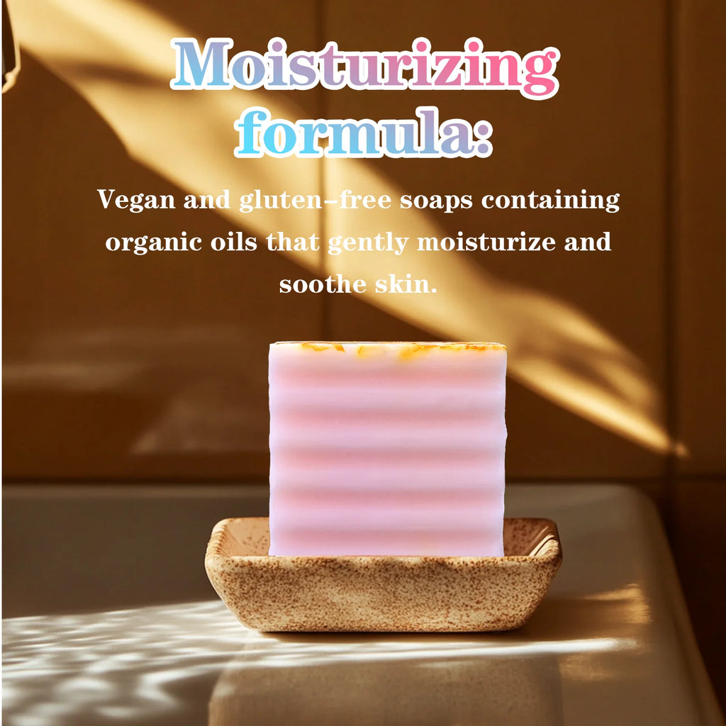 100g Natural Feminine Care Soap for PH Balance, Odor Control & Hydration Handmade Feminine Soap Bar