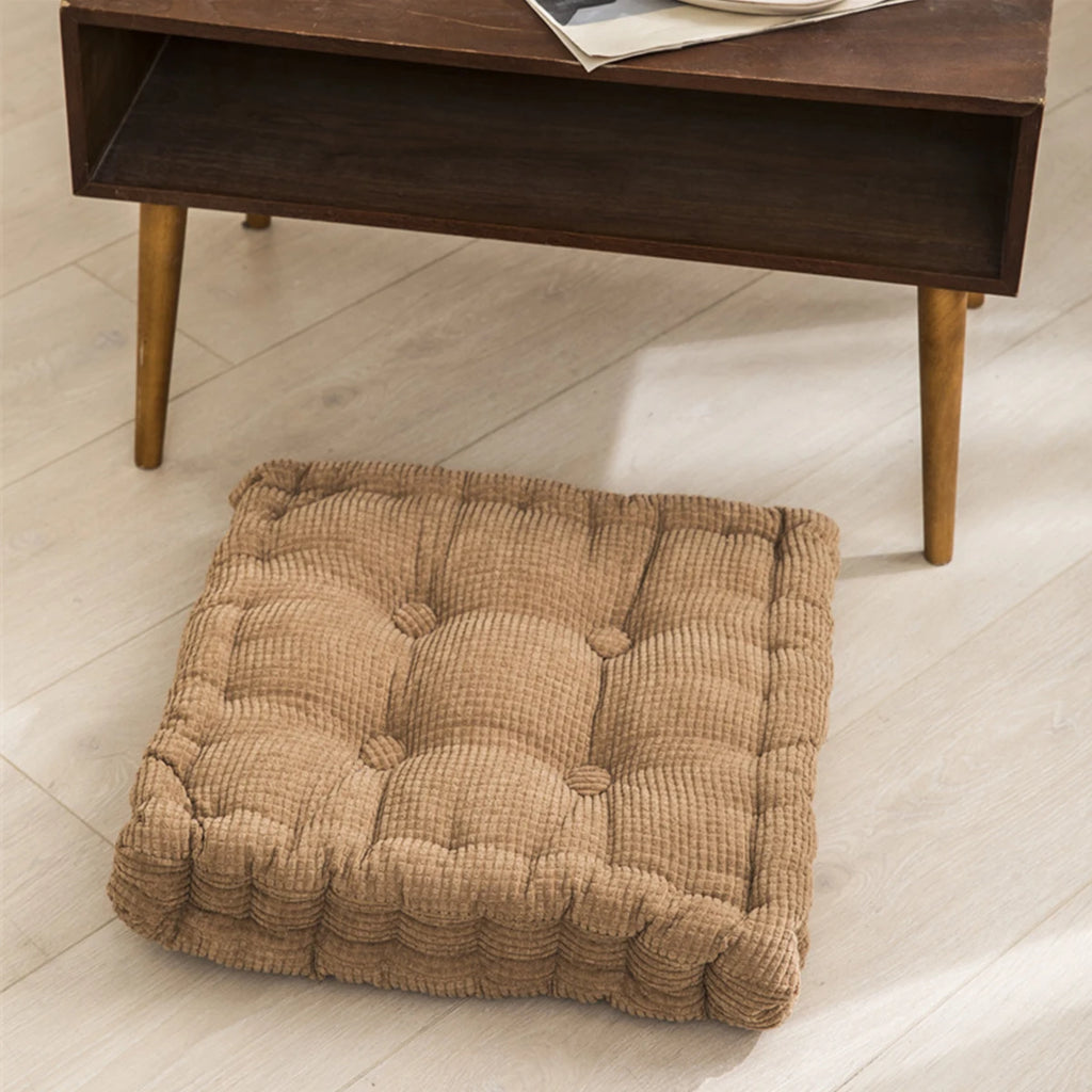 1 PC Degrees of Comfort Meditation Floor Pillow, Square Large Pillows Thick Floor Cushion