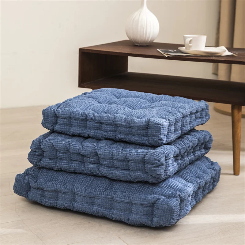 1 PC Degrees of Comfort Meditation Floor Pillow, Square Large Pillows Thick Floor Cushion