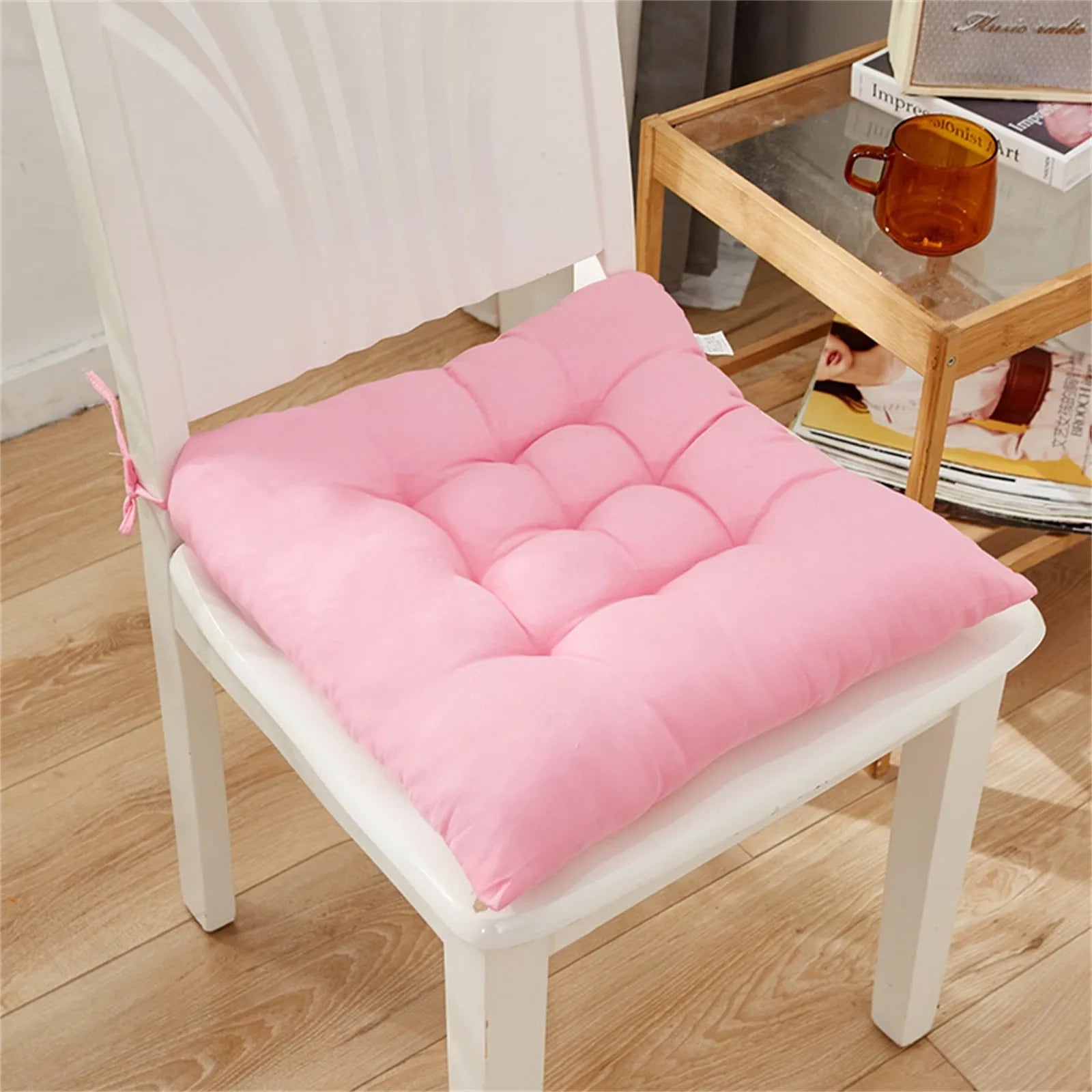 40x40cm Home Decor Square Meditation Seat Pillow, Yoga Living