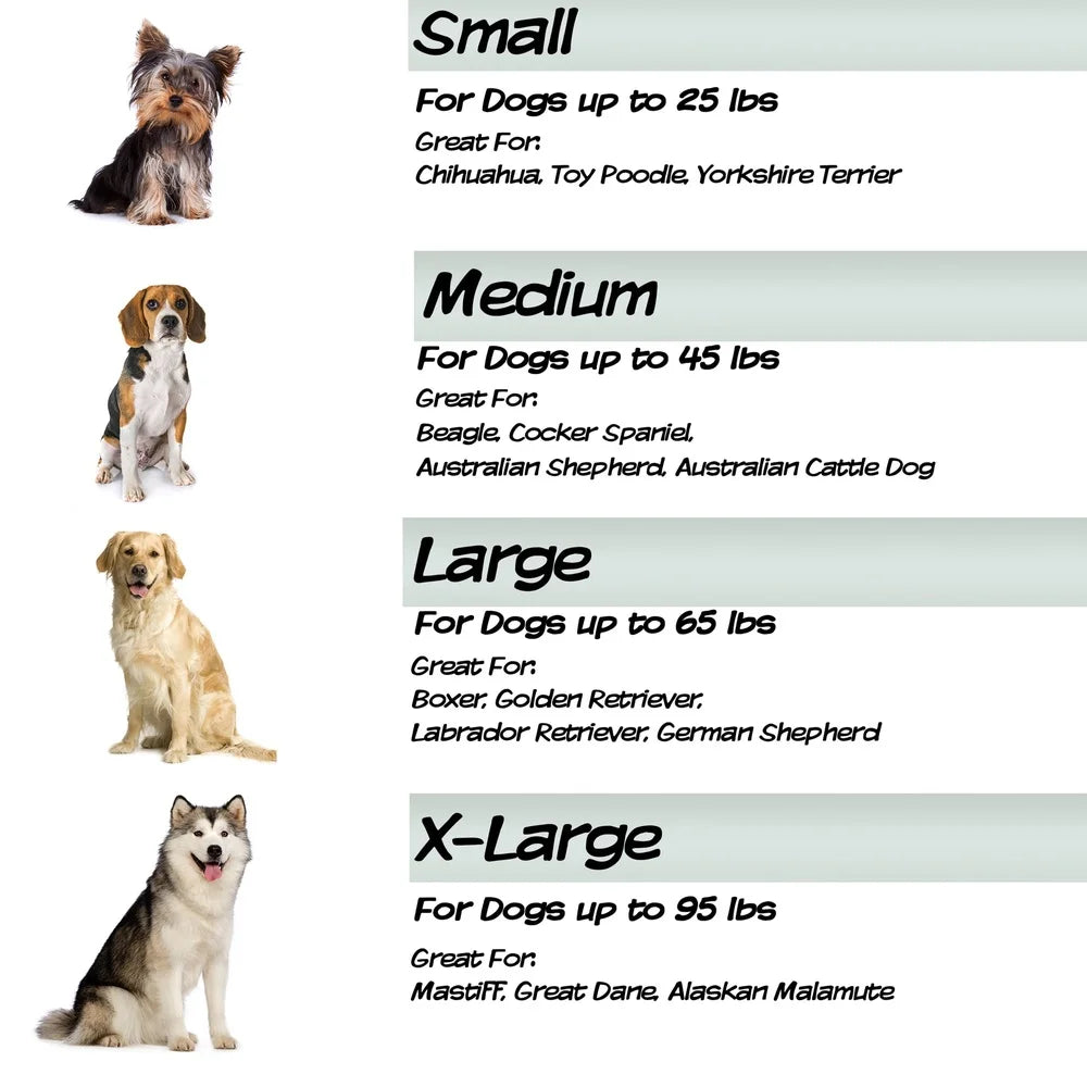 Orthopedic Dog Bed with Memory Foam and Sherpa Cover Medium Dogs up to 45lbs Machine Washable