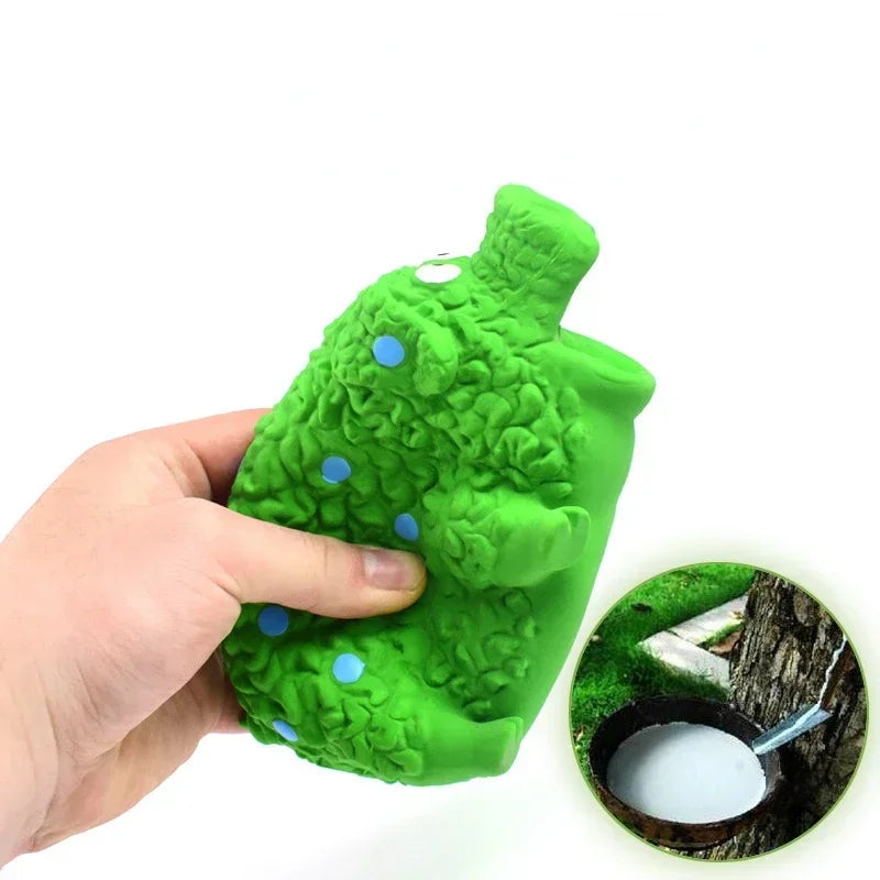 Pig Dog Squeaky Toy That Oinks and Grunts, Pet Chew Toy For Small Medium Large Dogs