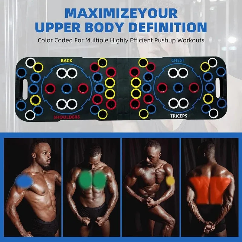 Push Up Support Board, Multifunctional Exercise Chest and Abdominal Muscles