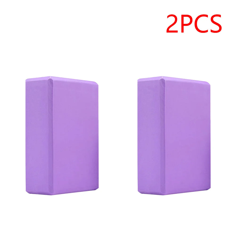 2-5PCS EVA Yoga Block Moisture-Proof, High Density, Body Shaping and for Meditation