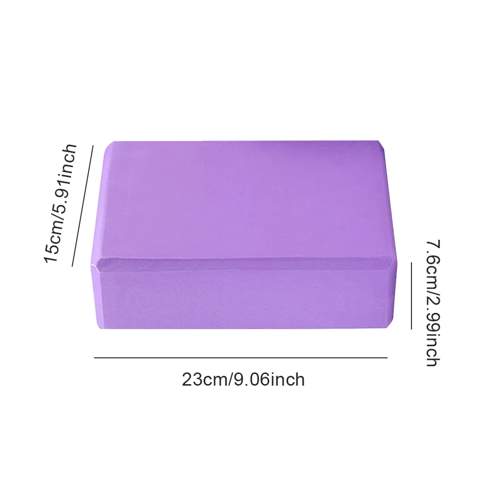 Yoga Blocks Pilates Bricks Reinforcement Sports Supplies for Exercise and Fitness