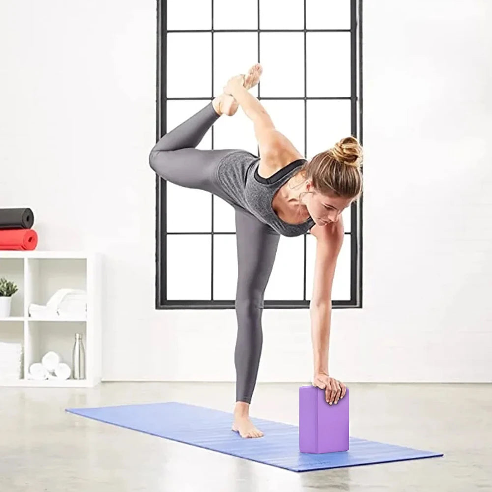 2-5PCS EVA Yoga Block Moisture-Proof, High Density, Body Shaping and for Meditation