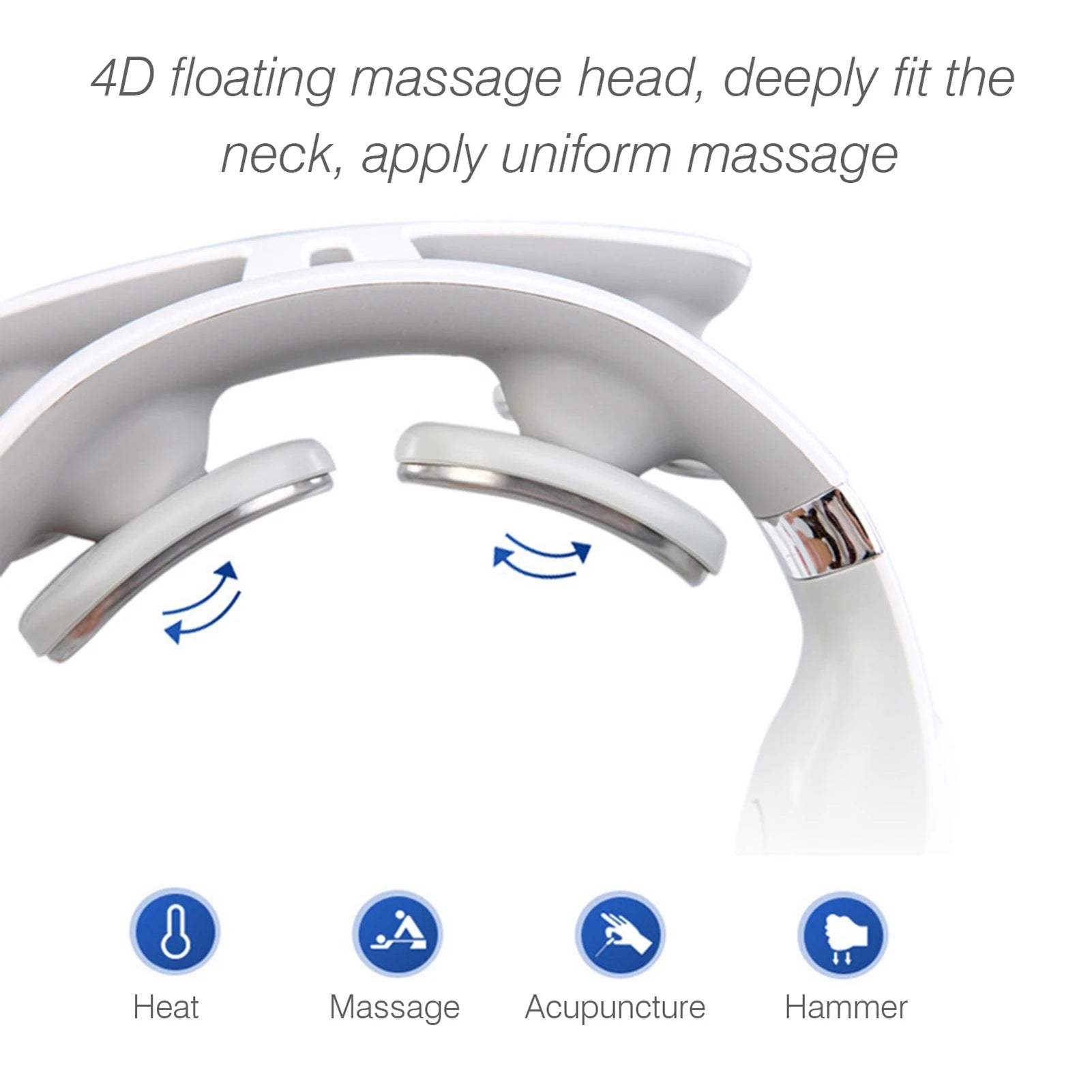 Neck Massage Machine for Head And Neck Protection Heating, Light Vibration, Hot Compress