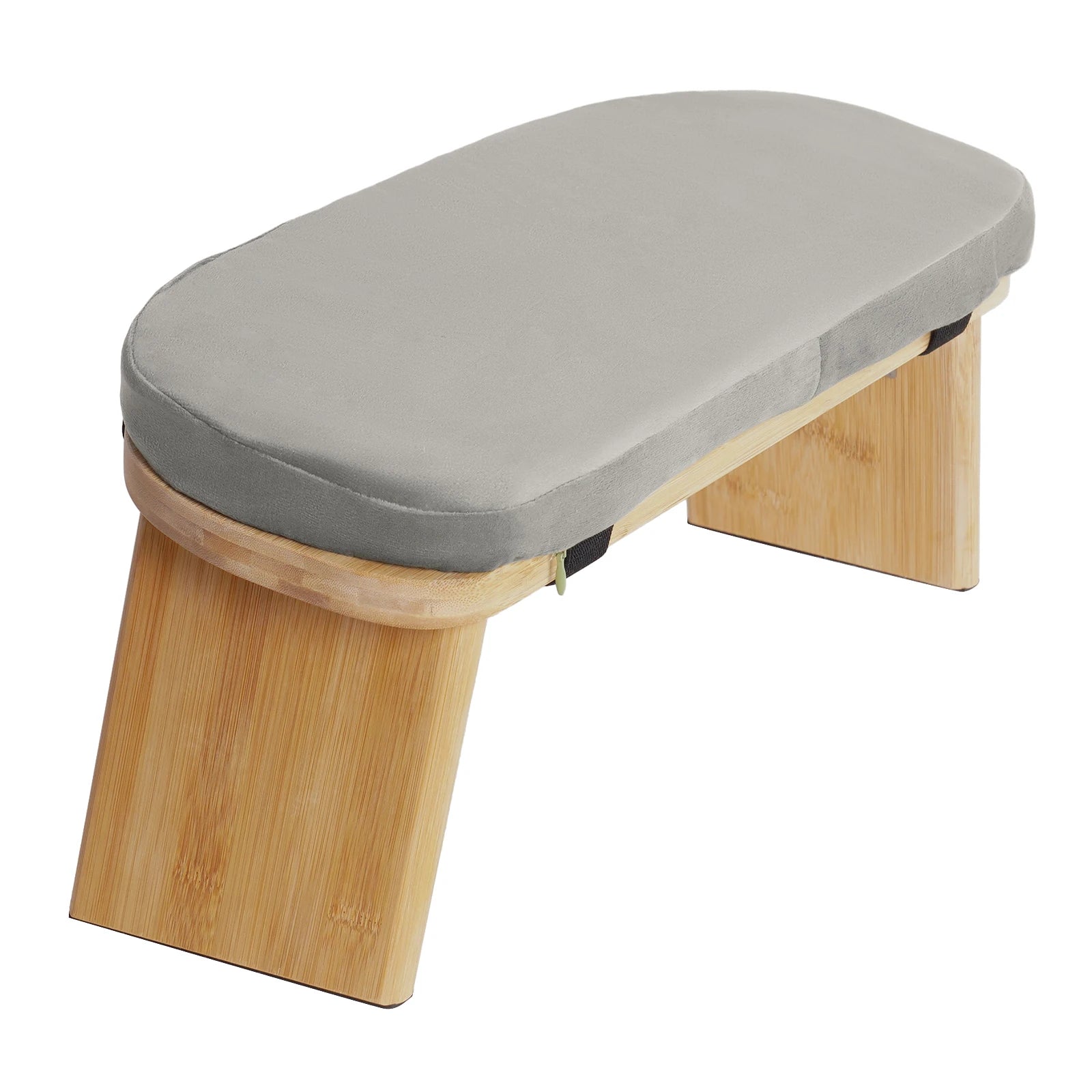 Wooden Foldable Meditation Stool: Portable Kneeling Bench for Home Yoga & Mindfulness