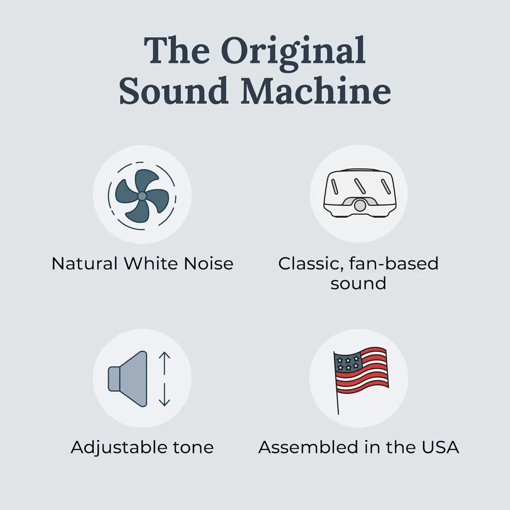 Popular White Noise Sound Machine for Non-Looping White Noise ,for Travel, Office Privacy, Meditation
