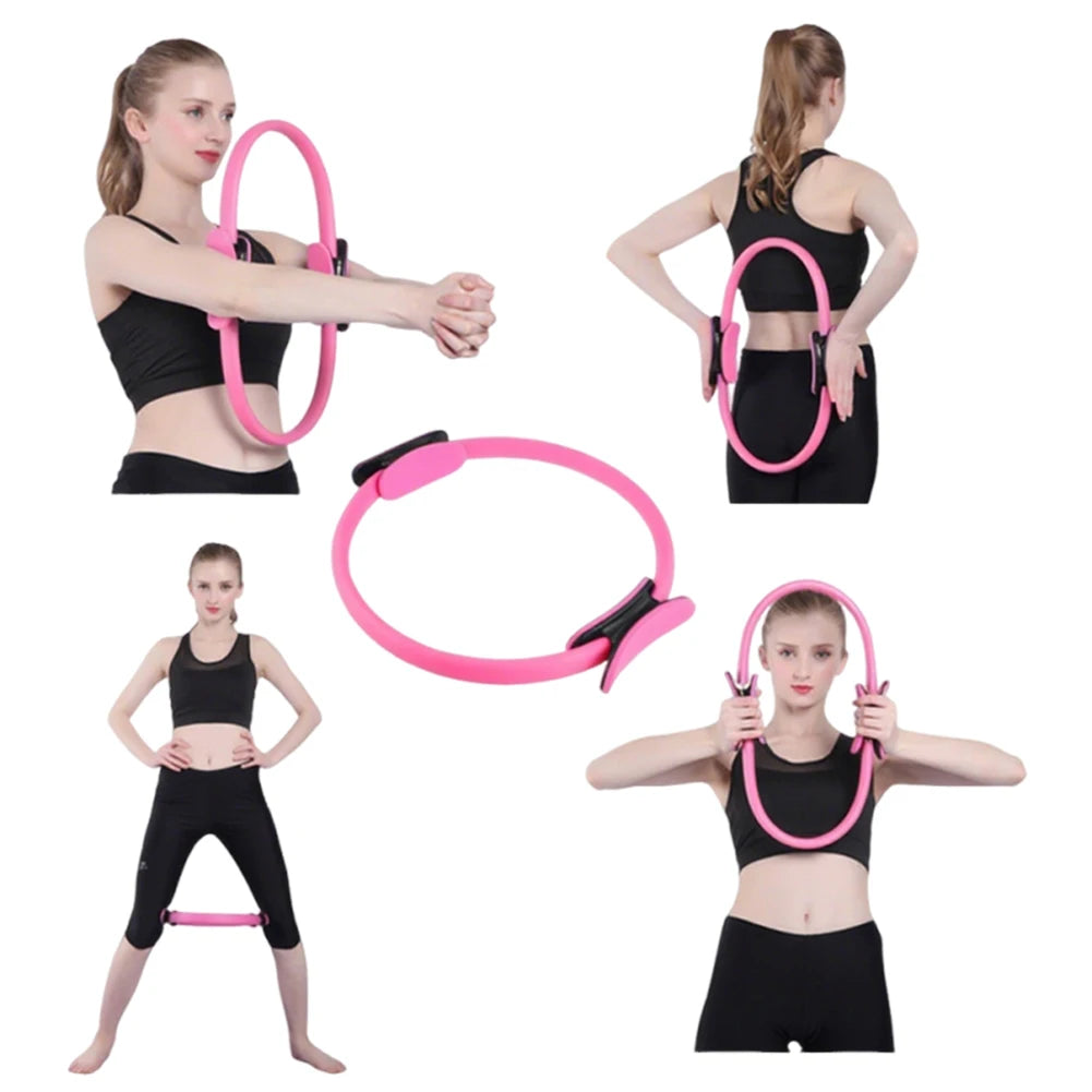 Yoga Fitness Ring Pilates Flexible Resistance Fitness Training Ring For Exercise