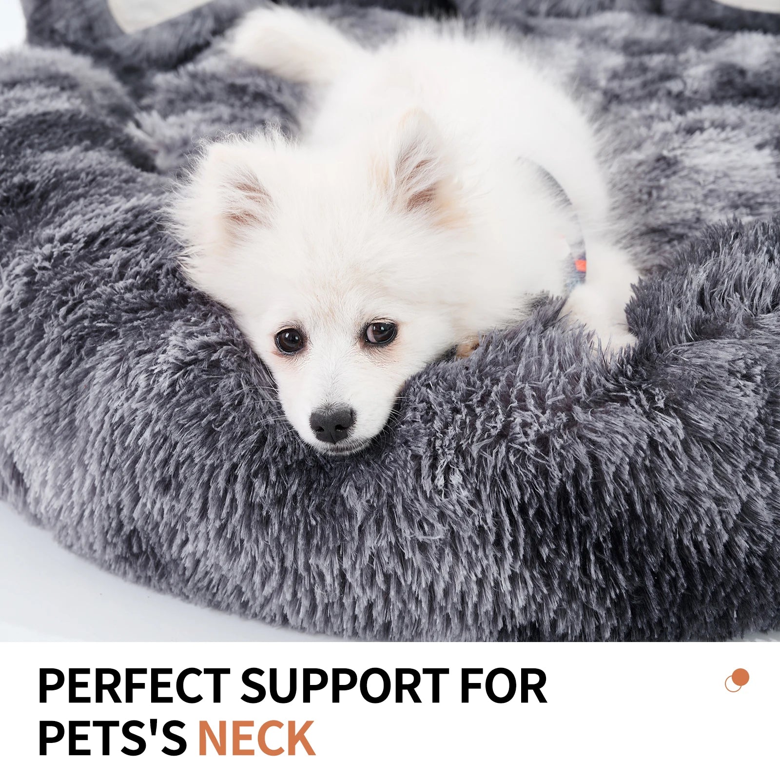 Cozy Comfy Pet Dog Bed, Paw Shape, Warm Cushion for Your Furry Friend Deep Sleeping