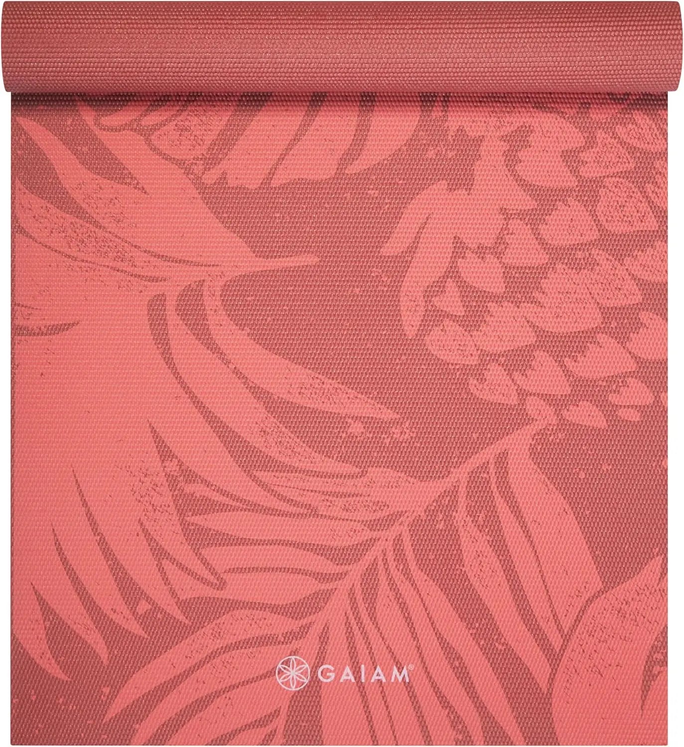 Non-Slip Yoga Mat for Pilates & Floor Exercises, Durable Fitness Mat with Print Design