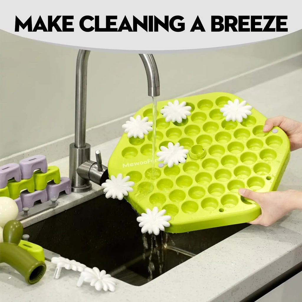 MEWOOFUN Level 4 Dog Puzzle Toy Enrichment for Dogs, IQ Training, Slow Feeder, Interactive