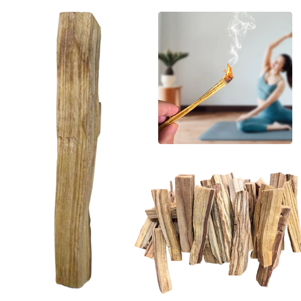 Palo Santo Natural Incense Sticks Purifying, Healing, Stress Relief Wooden Aroma Diffuser