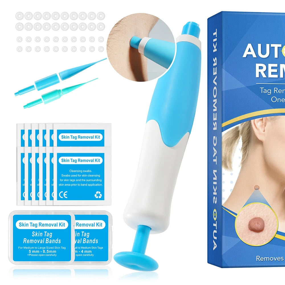 2 IN 1 Auto Micro Skin Tag Remover Device, Mole, Wart Remover Beauty Tools