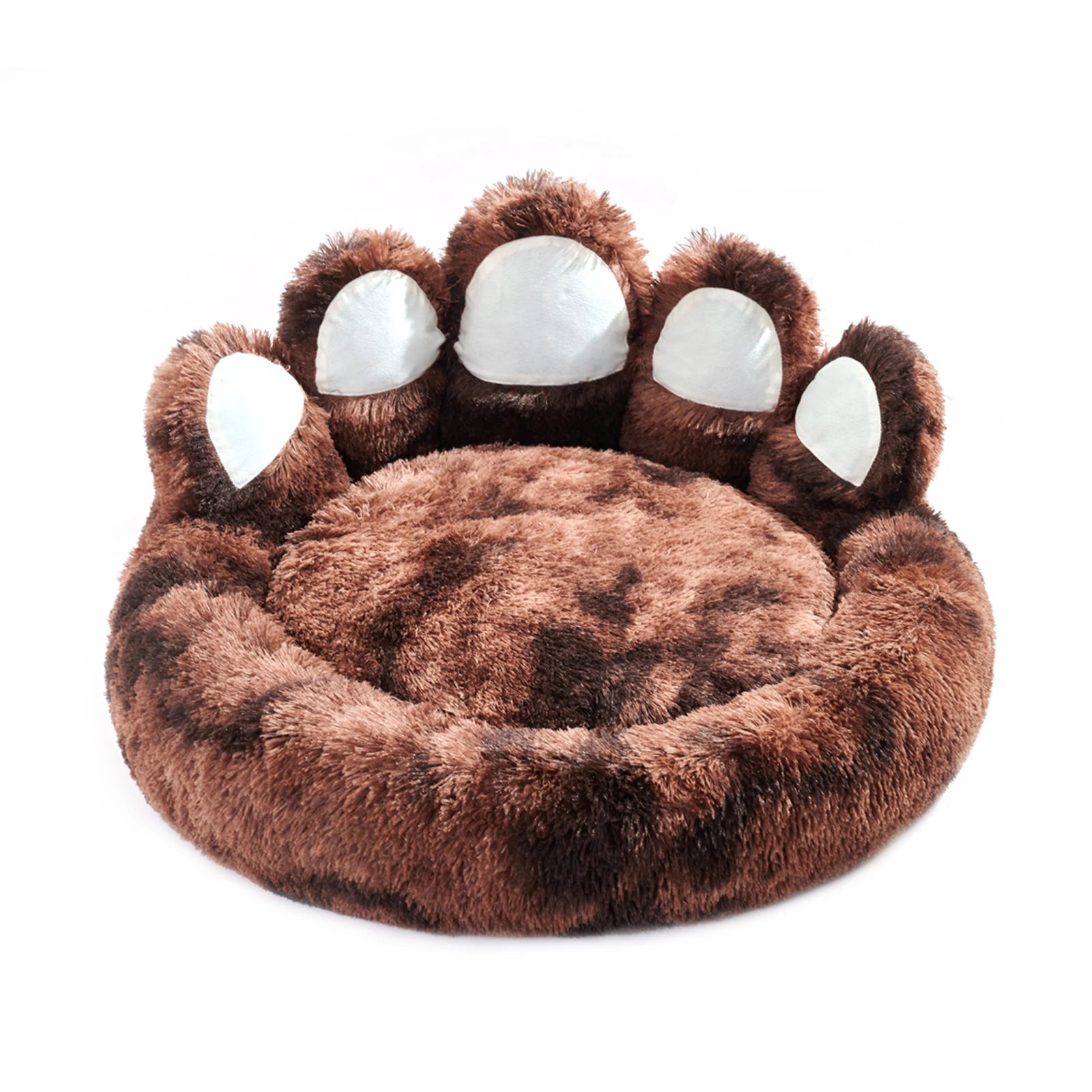 Cozy Comfy Pet Dog Bed, Paw Shape, Warm Cushion for Your Furry Friend Deep Sleeping