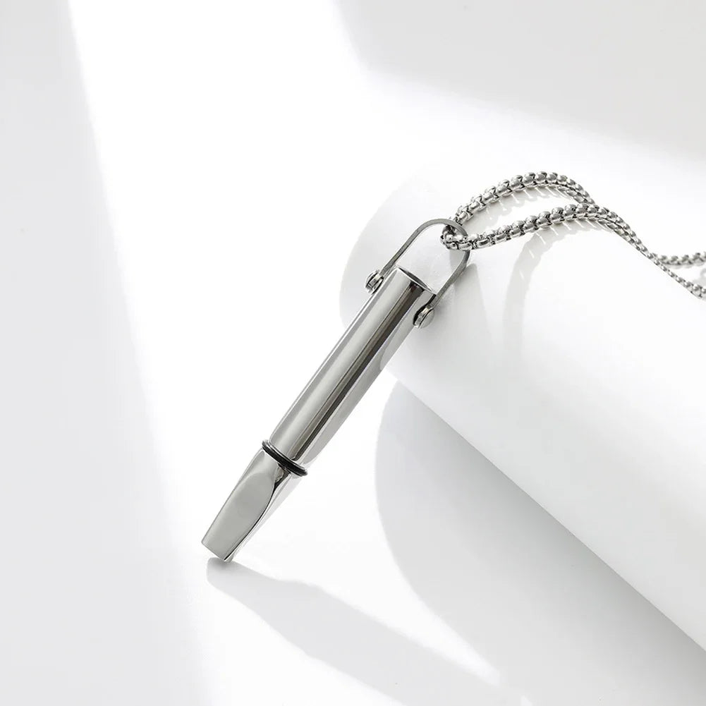 Stress Anxiety Necklace Mindfulness Breathing Tool Natural Calming Relief Quit Smoking