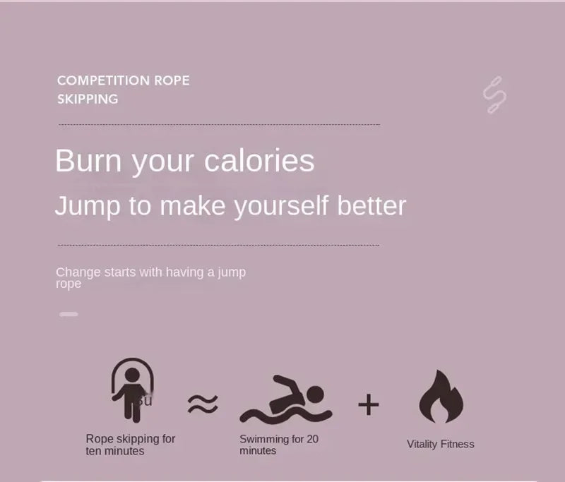 Adjustable Length Skipping Rope Speed Workout Fitness Sport Equipment Portable Exercise Training Equipment