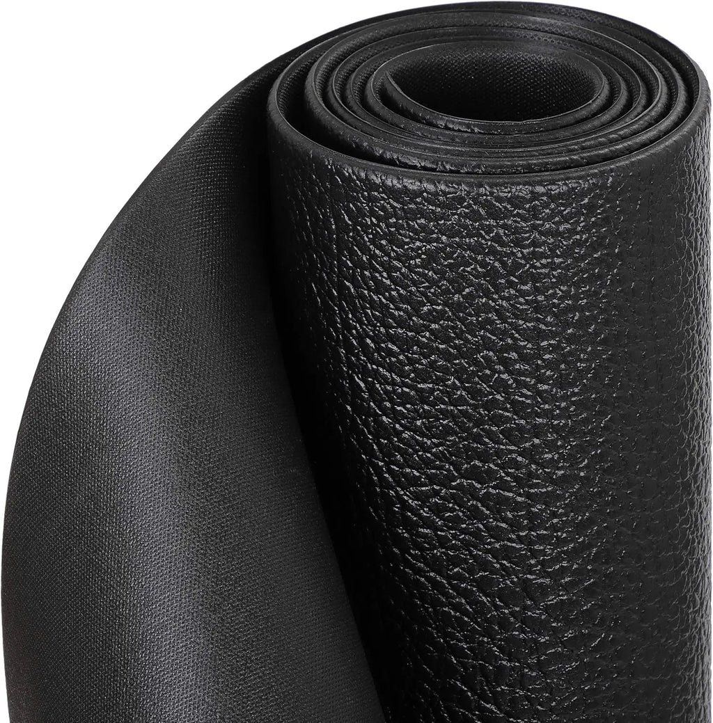 High Density Gym Exercise Treadmill Floor Mat,8 x 3 FT Anti Vibration PVC Exercise Equipment Mat,1/4" Thickness