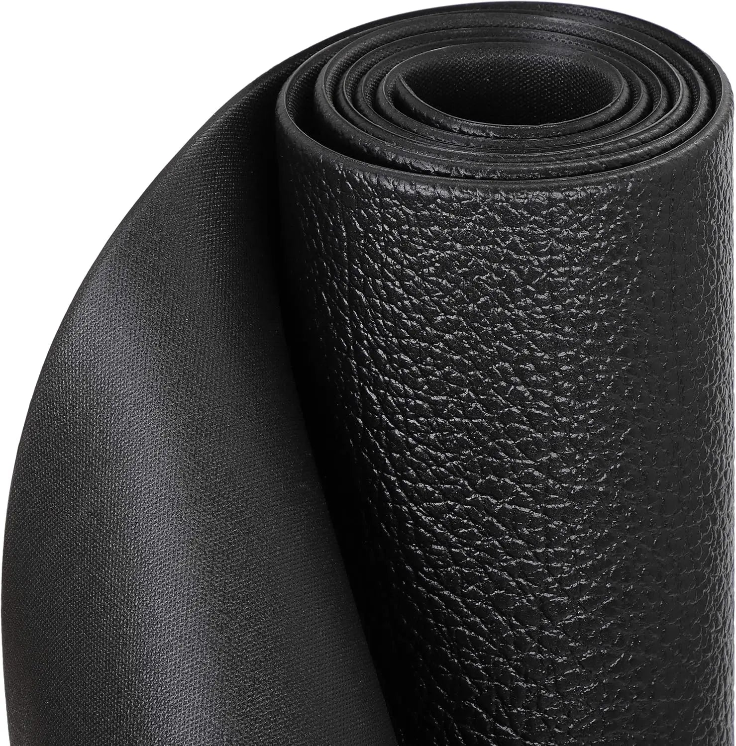 High Density Gym Exercise Treadmill Floor Mat,8 x 3 FT Anti Vibration PVC Exercise Equipment Mat,1/4" Thickness