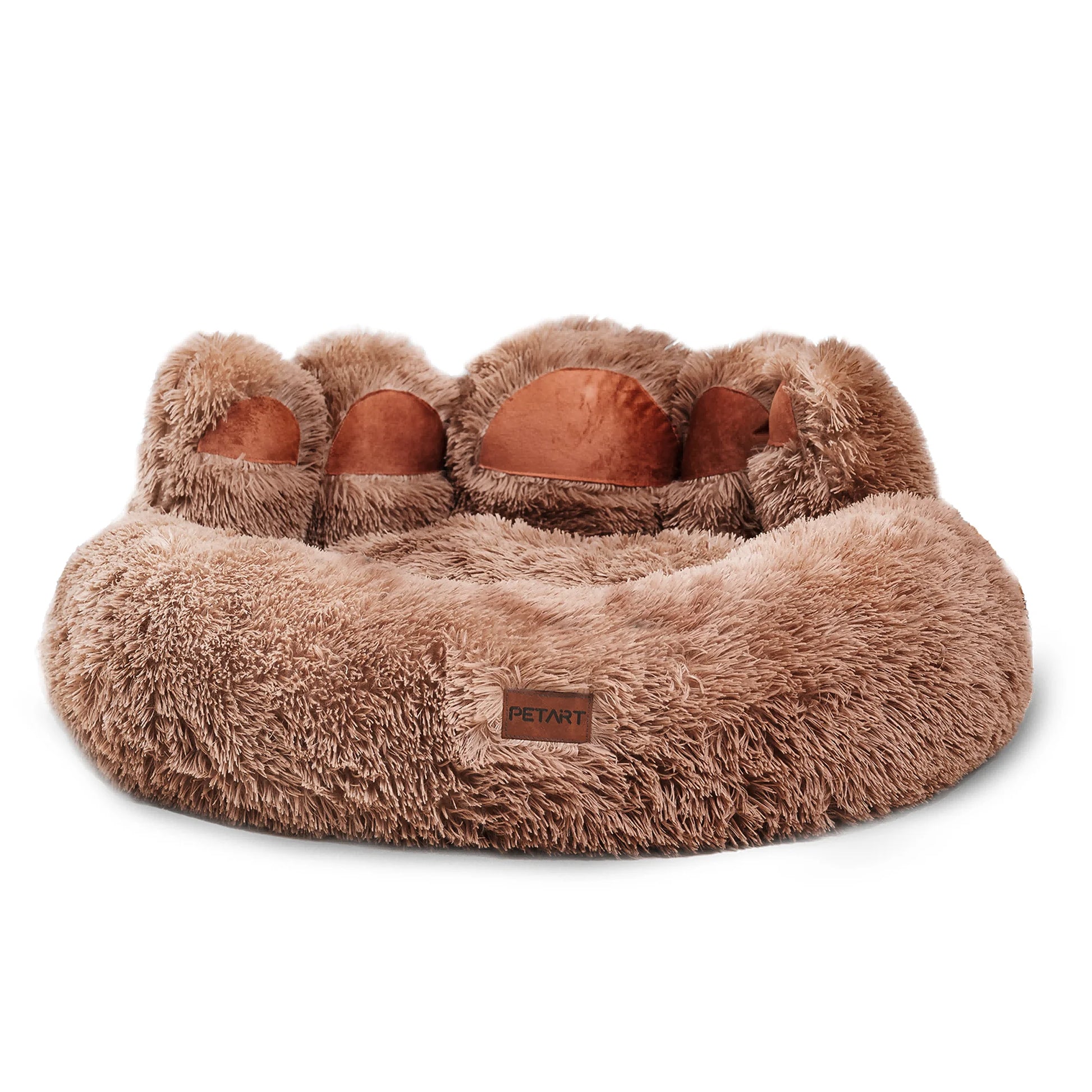 Cozy Comfy Pet Dog Bed, Paw Shape, Warm Cushion for Your Furry Friend Deep Sleeping