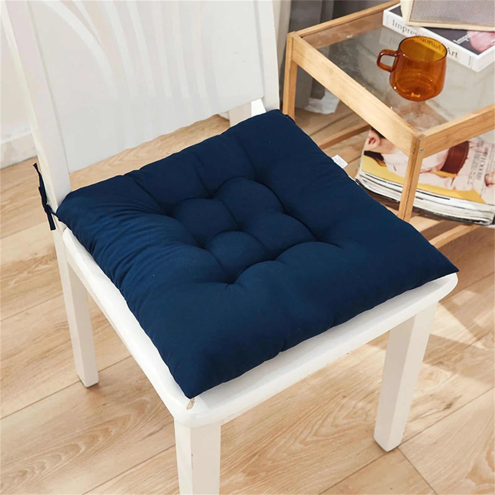 40x40cm Home Decor Square Meditation Seat Pillow, Yoga Living