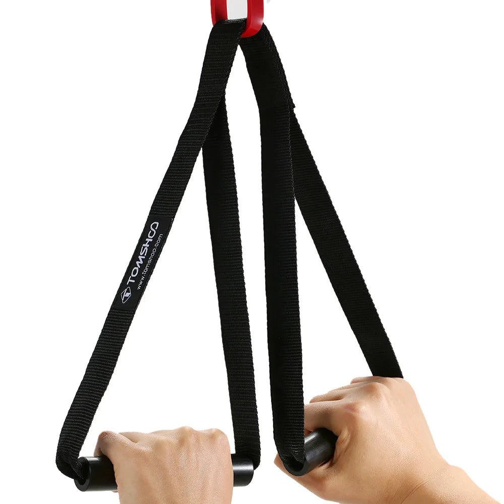 5 Packs Pull Up Assist Loop Bands Set Resistance, Exercise Stretch Bands with Door Anchor and Handles