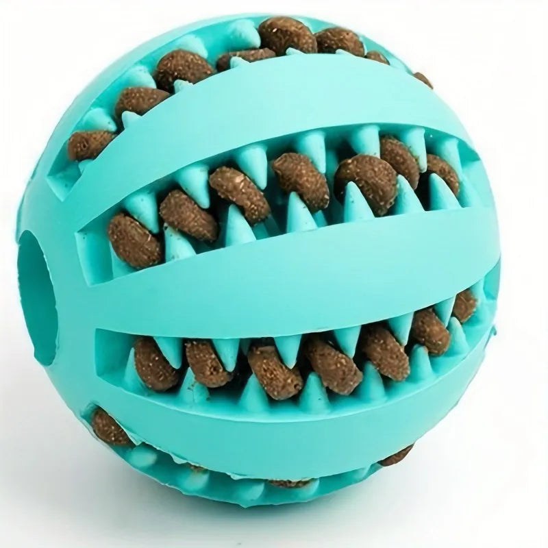 Pet Chew Toy Ball  - Braided Rope Dog Toys, Dental Cleaning, Treat Dispenser, Fetch & Tug Play
